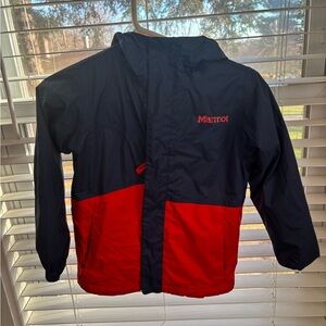 Marmot Kids' Red and Navy Puffer Jacket